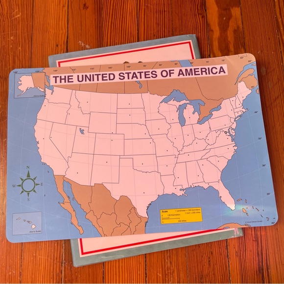 USA Bundle - Map Pad, Declaration & Constitution + The Big Book of America - Picture 14 of 15